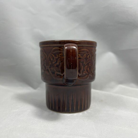 Vintage MCM Coffee Mug Stackable Ceramic Retro Replacement - Picture 4 of 9